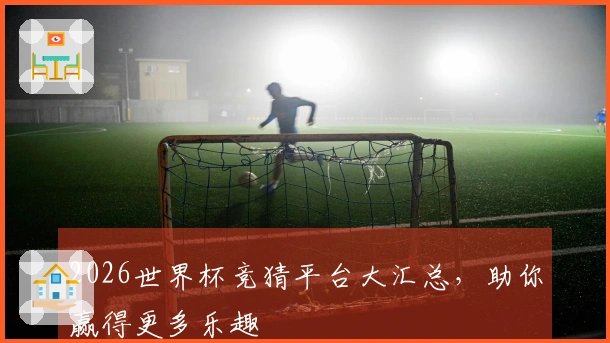 2026世界杯竞猜平台大汇总，助你赢得更多乐趣